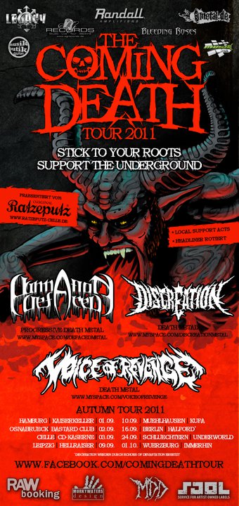 coming death tour 2011