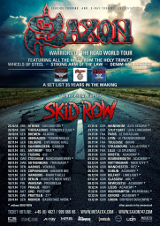 Saxon tour2014 poster