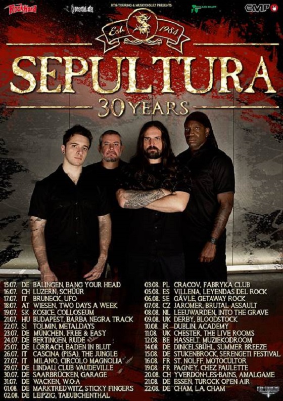 20150611 Sepultura Tour