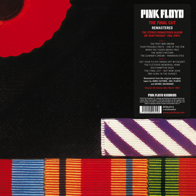 Pink Floyd The Final Cut Cover with Sticker px400