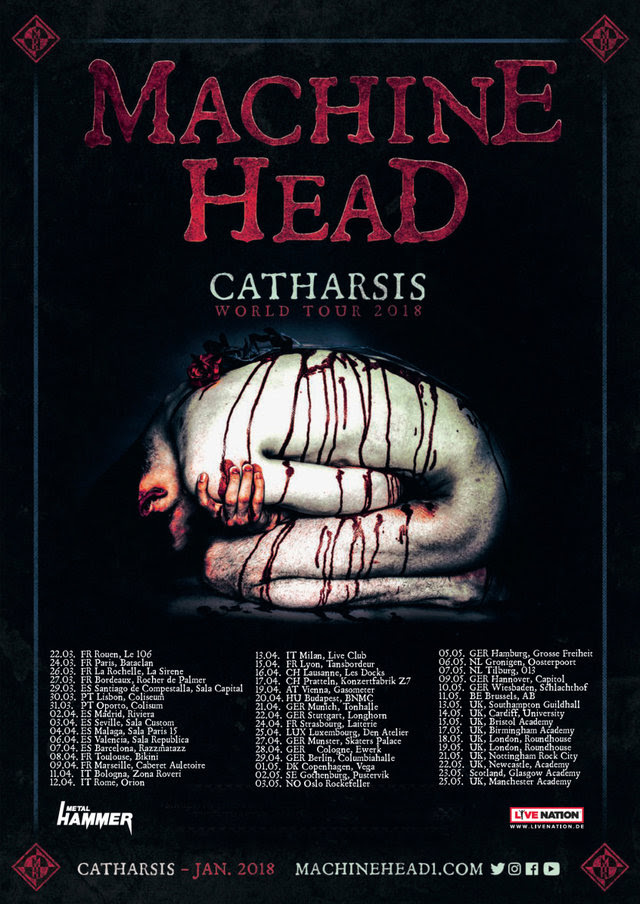 MachineHead Tour 2018
