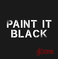 SAXON Paint It Black Single Cover 1000