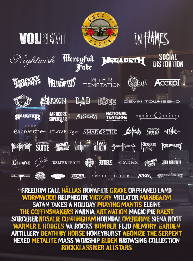 Sweden Rock Festival 2022 stand 16.05