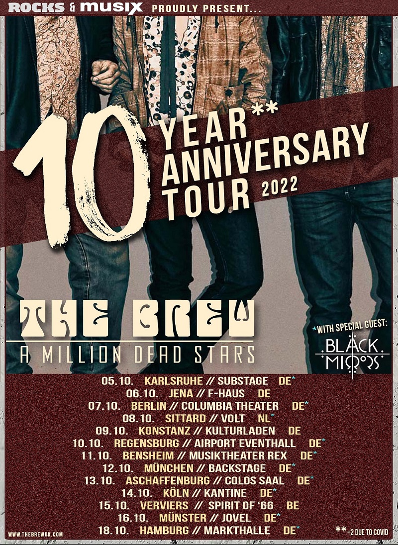 THE BREW 10 years tour FLYER 1000